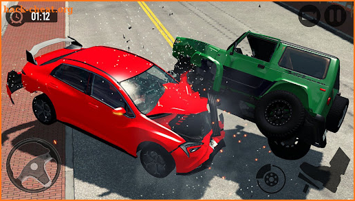 Car Crash Van Simulator Game screenshot
