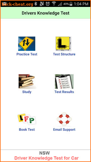 Car Driver Knowledge Test DKT screenshot