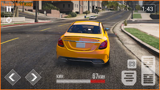 Car Driver: Mercedes Benz C63 screenshot