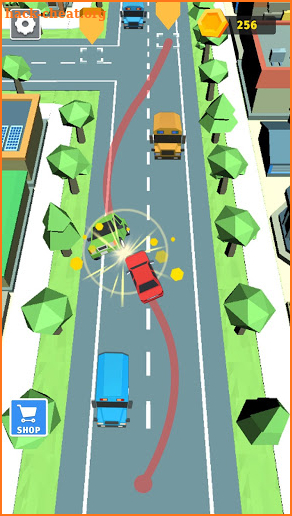 Car Driving - Drawing Line screenshot