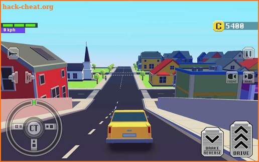 Car Driving in Crazy Town screenshot