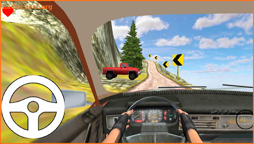 Car Driving Mountain Car Games screenshot