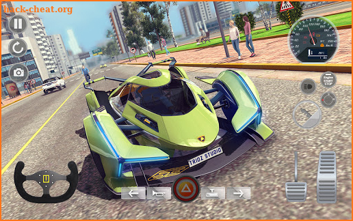 Car Driving Simulator: Lambo V12 Vision GT screenshot