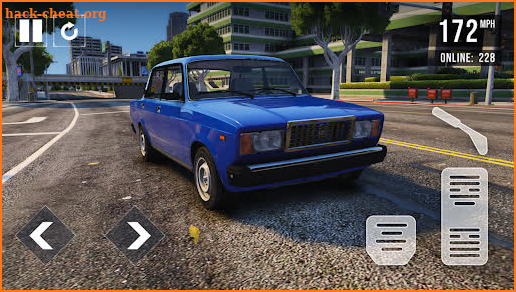 Car Driving Simulator VAZ 2107 screenshot