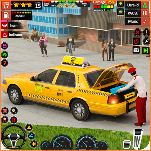 Car Driving Taxi Simulator screenshot