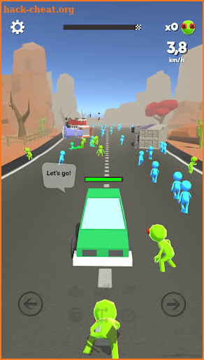 Car Escape 3D : Zombie Attack screenshot