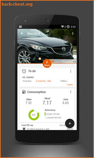 Car fuel log & costs - Monicar screenshot