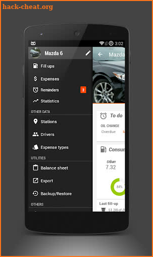 Car fuel log & costs - Monicar screenshot