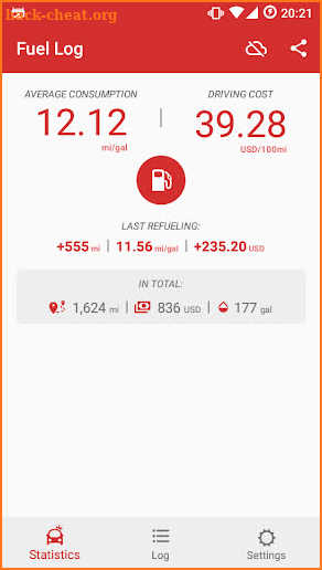 Car Fuel Log - Mileage tracker screenshot