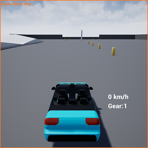 Car Game Demo Unreal Engine 5 screenshot