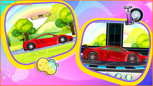 Car Games: Clean car wash game for fun & education screenshot