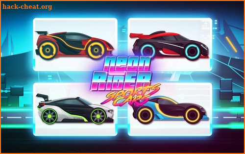 Car Games: Neon Rider Drives Sport Cars screenshot