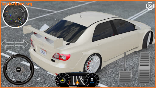 Car Games: Toyota Corolla Stock Car screenshot