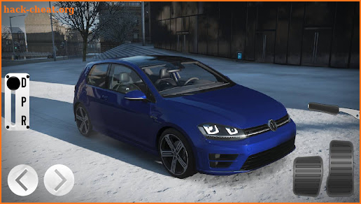 Car Golf GTI VW Driving City screenshot