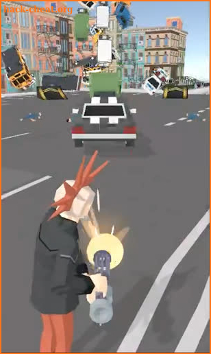 Car Gun Shooting Game 3D screenshot