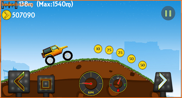 Car Hill Challenge screenshot