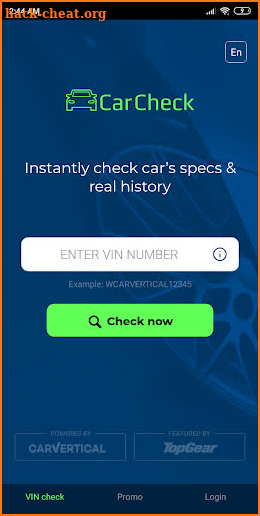 Car History Check: Free VIN Decoder screenshot