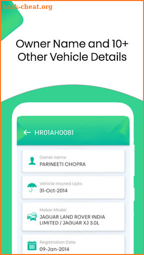 Car Info : Vahan Registration Details screenshot