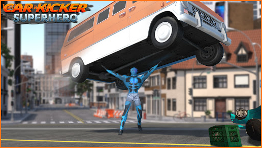 Car Kicker - Rope Hero Superhero screenshot