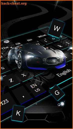 Car Lamp Keyboard screenshot