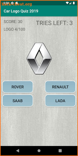 Car Logo Quiz 2019 screenshot