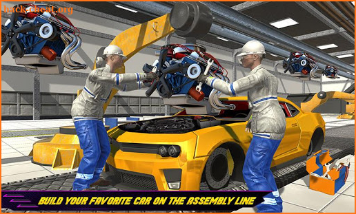 Car Maker Auto Mechanic Sports Car Builder Games screenshot