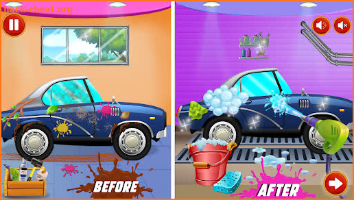Car Mechanic: Car Wash Game 2D screenshot