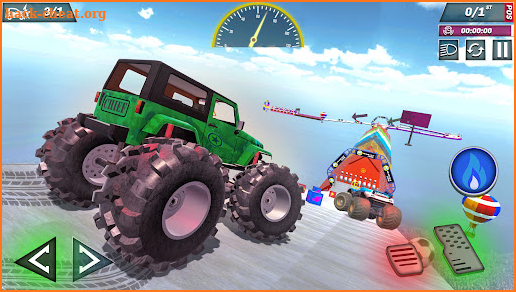 Car Mega Ramp: Hero Race screenshot