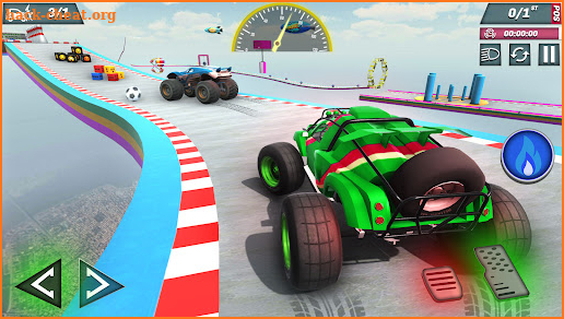Car Mega Ramp: Hero Race screenshot