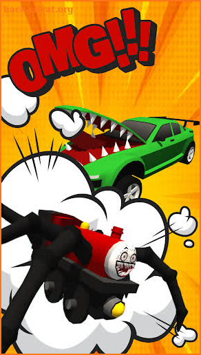 Car Monster Truck Color Battle screenshot