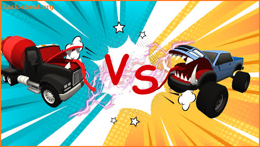 Car Monster Truck Color Battle screenshot