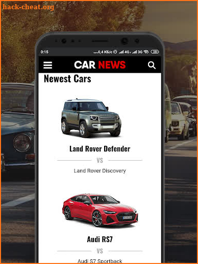 Car News screenshot