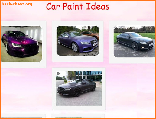 Car Paint Ideas screenshot