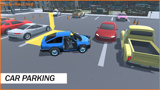 Car parking driving simulator screenshot