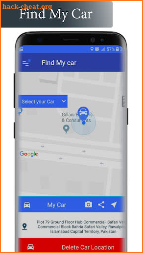 Car Parking Location Finder - GPS Navigation Guide screenshot