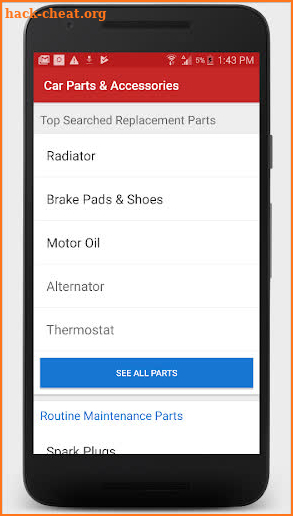 Car Parts App & Auto Parts Finder screenshot