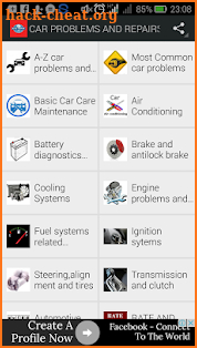 CAR PROBLEMS AND REPAIRS screenshot