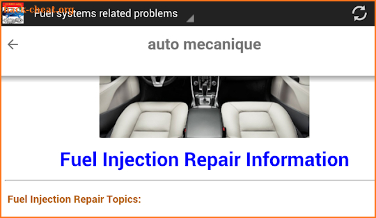 Car Problems and Repairs Car Diagnostics screenshot