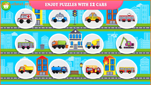 Car Puzzles for Kids screenshot