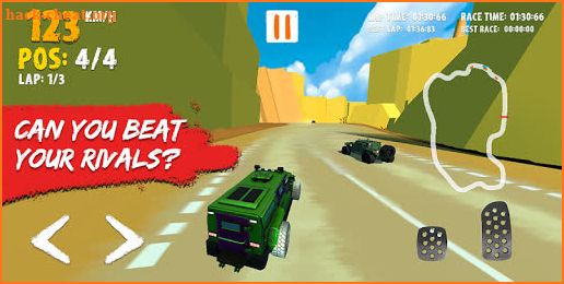 Car Racing - 3D Car Desert Race screenshot