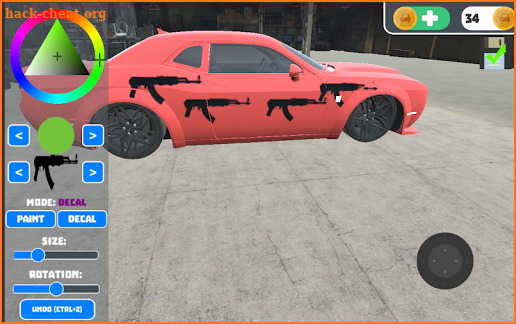 Car Racing Dodge Simulator screenshot