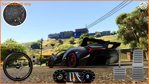 Car Racing: Lamborghini Veneno Roadster screenshot