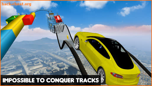 Car Ramp Racing Stunts Impossible Tracks screenshot