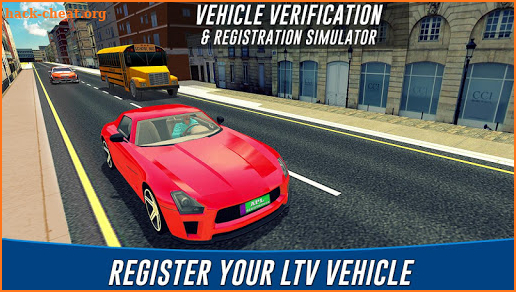 Car Registration, Verification & Driving Simulator screenshot