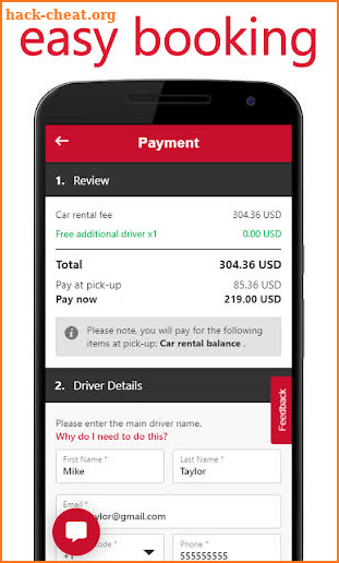 Car Rentals - Save Dollar screenshot
