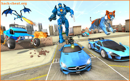 Car Robot Transformer Games 3D screenshot
