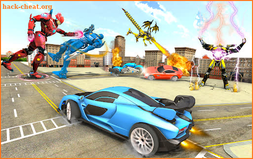 Car Robot Transformer Games 3D screenshot