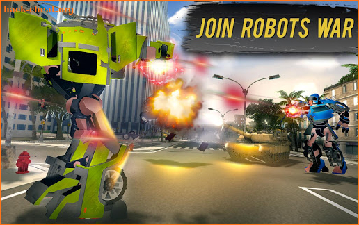 Car Robot War: Transform Battle Machines screenshot