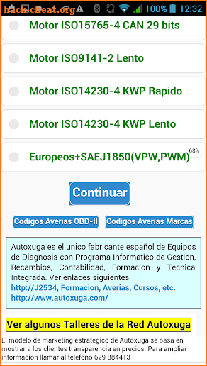Car Scanner Volkswagen,Toyota,Lancia OBD2 & ELM327 screenshot