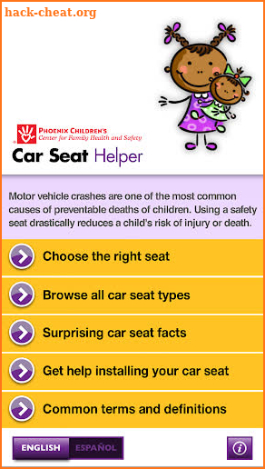 Car Seat Helper screenshot